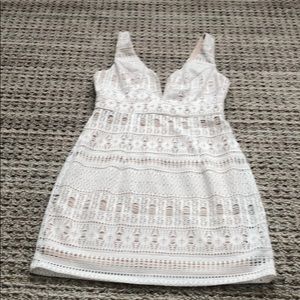 Light cream Mini dress